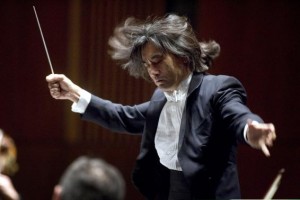 File photograph shows Kent Nagano, the Orchestre symphonique de Montreal 's music director designate, conducting at his debut at his first of four concerts in Montreal