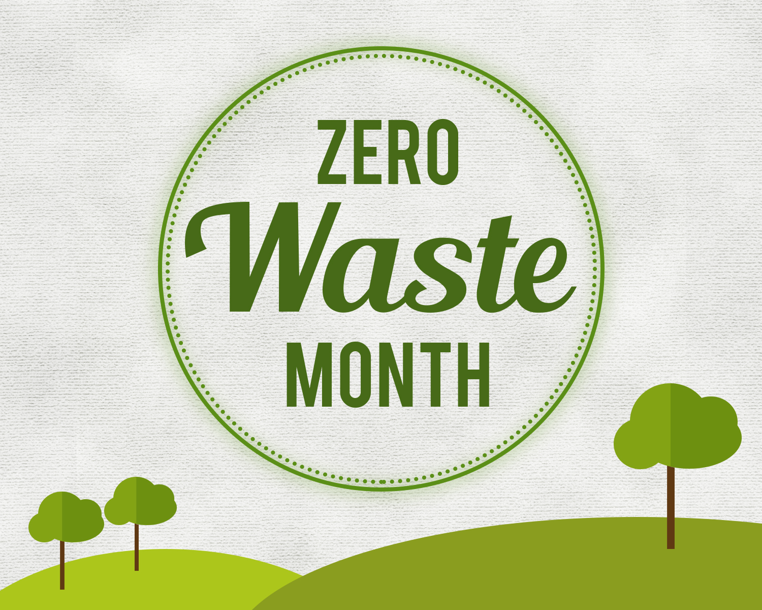 Infographic Zero Waste Month