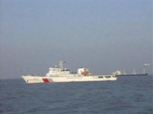  A helicopter approaches to land on patrol vessel ''Haixun 21'' in this still image taken from a December 27, 2012 video footage. Credit: Reuters/China Central Television via Reuters TV 