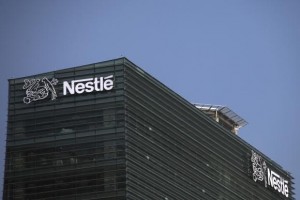  The logo of Nestle is seen on the company building in Mexico City, January 24, 2014. Credit: Reuters/Edgard Garrido 