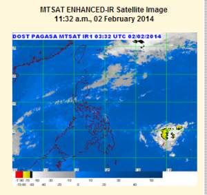 PAGASA Satellite image