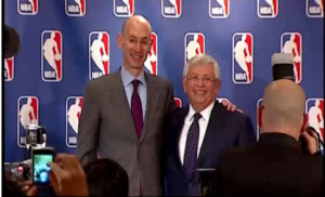 30-year National Basketball Association commissioner David Stern retires, handing over the job to his former deputy commissioner Adam Silver. Courtesy Reuters/ Photo grabbed from Reuters video