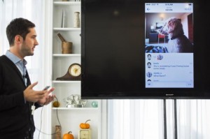  Instagram Chief Executive Officer and co-founder Kevin Systrom speaks during the launch of a new service named Instagram Direct in New York December 12, 2013. Credit: Reuters/Lucas Jackson 