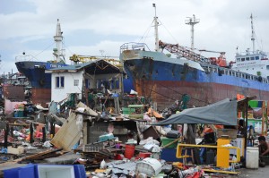 Tacloban City was one of the worst hit areas of super-typhoon Yolanda. (Eagle News Service)