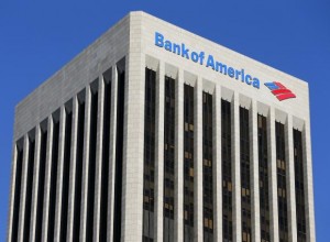  A Bank of America sign is shown on a building in downtown Los Angeles, California January 15, 2014. Credit: Reuters/Mike Blake