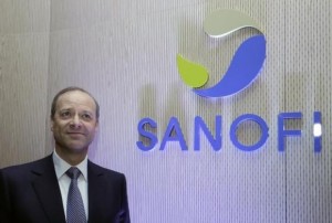 Chris Viehbacher, CEO of Sanofi, attends the company's 2012 annual results presentation in Paris
