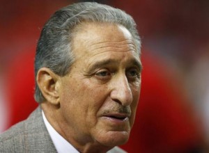  Atlanta Falcons owner Arthur Blank in the NFL NFC Championship football game in Atlanta, Georgia January 20, 2013. Credit: Reuters/Jeff Haynes