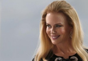 Actress Nicole Kidman is seen at the Grand Journal de Canal+ television studio on the Croisette on the eve of the opening of the 67th Cannes Film Festival in Cannes