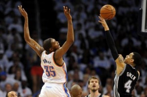NBA: Playoffs-San Antonio Spurs at Oklahoma City Thunder