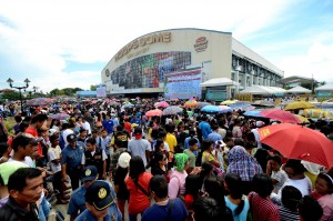 The Iglesia Ni Cristo also conducted an evangelical mission on June 15 at the Hoops Dome in Lapu-Lapu City, Mactan, Cabu where at least 20,000 goody bags containing rice, were distributed after the event. (Photo courtesy Felix Y. Manalo Foundation Inc.)