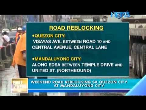 MMDA advises motorists to avoid roads in Mandaluyong and Quezon City