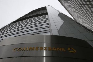 The headquarters of the Commerzbank AG is pictured before the bank's annual news conference in Frankfurt February 13, 2014. Credit: Reuters/Ralph Orlowski