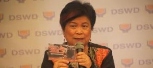 DSWD Secretary Dinky Soliman