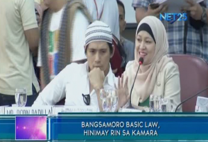 Actor Robin Padilla attends the hearing in Congress regarding the Bangsamoro Bill. He appealed to Congress to take on their monumental role for the successful passage of the Bangsamoro law which he believes is crucial for peace in the south. (Eagle News Service)
