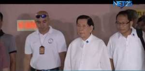 File photo of Senator Juan Ponce Enrile (Eagle News Service)