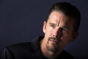  Director Ethan Hawke poses while promoting his film ''Seymour: An Introduction'' during the Toronto International Film Festival in Toronto, September 10, 2014. Credit: Reuters/Mark Blinch