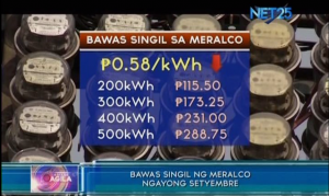 meralco bawas singil