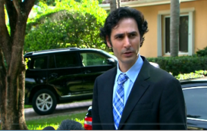 Barak Barfi, the spokesman for the family of Steven Sotloff, says the American journalist beheaded by Islamic State militants was 'no war junkie' but only wanted to 'give voice to those who had none. (Photo grabbed from Reuters video)