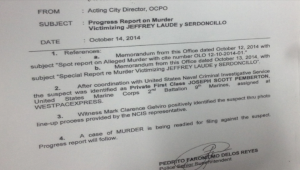 The Philippine National Police is now preparing to file a murder complaint against a US marines who is now being investigated for the killing of a Filipino transgender in Olongapo City. (Eagle News Service)