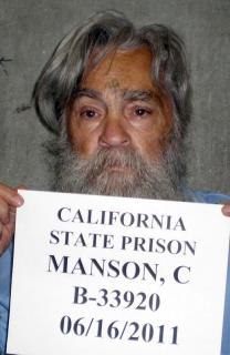 Handout file photo of convicted murderer Charles Manson