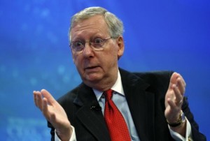 McConnell speaks at the Wall Street Journal's CEO Council meeting in Washington