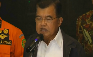 Indonesian Vice-President Jussuf Kalla says the Indonesian government is doing all it could to find the missing plane. 