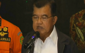 Indonesian Vice-President Jussuf Kalla says the Indonesian government is doing all it could to find the missing plane.