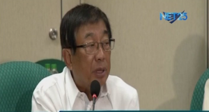 Health secretary Enrique Ona whose resignation was accepted by President Aquino on Friday, Dec. 19, 2014. (file photo Eagle News Service)