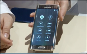 Samsung Electronics Co Ltd unveils its latest Galaxy S smartphones featuring a slim body made from aircraft-grade metal, in a bid to reclaim its throne as undisputed global smartphone leader from Apple. (Photo grabbed from Reuters video/ Courtesy Reuters)