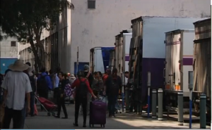 Residents notice huge drop in cross-border traders after Beijing curbs visas to Hong Kong after weeks of violent anti-mainland protests. (Photo grabbed from Reuters video/Courtesy Reuters)