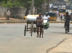 At least 1,400 people die in India as temperatures soar above 47 Celsius. (Photo grabbed from Reuters video/Courtesy Reuters)
