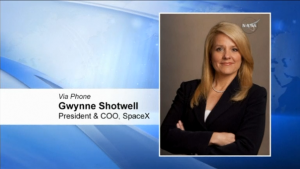 SpaceX President Gwynne Shotwell says an investigation into Sunday's explosion shortly after launch of one of the company's Falcon 9 rockets will ground the rockets for several months but less than a year.