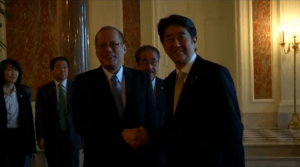 Japan and the Philippines have agreed to strengthen security ties in the latest move by Tokyo aimed at countering China's maritime ambitions in the South China Sea. (Photo grabbed from Reuters video)