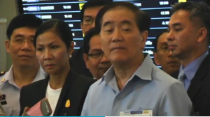 Thailand's Public Health Minister Rajata Rajatanavin says no new cases of Middle East Respiratory Syndrome (MERS) have been reported so far. (Photo grabbed from Reuters video/Courtesy Reuters)