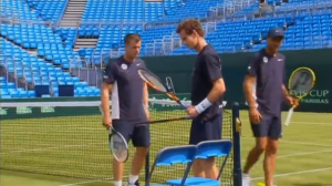 Britain_and_France_prepare_for_Davis_Cup_quarter-final