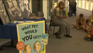 Dr. Seuss is back after lost work is uncovered nearly 25 years after his death. (Photo grabbed from Reuters video)