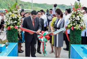 INC Executive Minister Eduardo V. Manalo during the inauguration in January 2014 of the INC's EVM Self-Sustainable Resettlement Community for victims of supertyphoon Yolanda in Alang-alang, Leyte. (Photo courtesy INC Executive News)