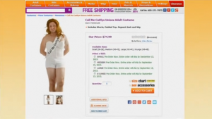 New Caitlyn Jenner Halloween costumes met with disgust and anger online. (Photo captured from Reuters video)