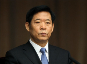File of Yang Dongliang, head of China's State Administration of Work Safety, whom state media say is "under investigation" after blasts in a port warehouse in Tianjin killed over 100 people. (Courtesy Reuters) 