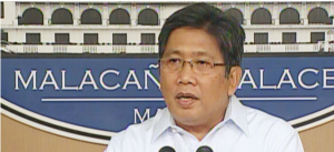 Communications Secretary Herminio Coloma, Jr. said Malacañang supports Japanese Prime Minister Shinzo Abe’s statement, as it encourages nations to have “proactive contribution to peace.” (Eagle News Service)