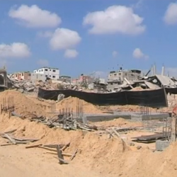 Multiple wars and eight-year of economic blockade could make Gaza uninhabitable in less than five years, according to U.N report. Many local residents agree with the assessment. (Photo captured from Reuters video)
