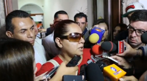  , Gabriela Bejarano, sister of one of the Mexicans killed in the attack ( Courtesy Reuters/ Photo grabbed from Reuters' video)