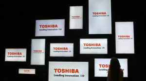 After two delays due to probes into corporate governance and the books, Toshiba Corp announced a massive net loss for the past financial year.  (Courtesy Reuters)