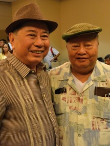 Also present at the launching of „Sa Praga“ is National Artist F. Sionil Jose, whose works were also featured and translated in PLAV.