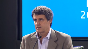 Argentine finance minister Alfonso Prat-Gay