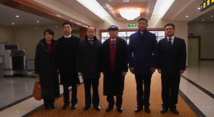 North Korea's state media says China's Special Representative for Korean Peninsula Affairs Wu Dawei has arrived in North Korea. (Photo grabbed from Reuters video/Courtesy Reuters)