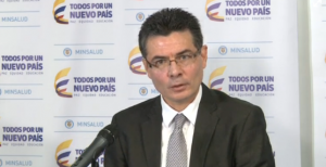 Colombian Health Minister Alejandro Gaviria said that 20,500 people have been confirmed to be infected by Zika, and 2,116 of them were pregnant women.  (Courtesy Reuters/Photo grabbed from Reuters video)