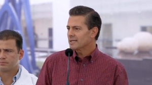 Mexican President Enrique Pena Nieto calls for the public to get informed on Zika after confirmed cases of the virus top 30 in the country.  (Courtesy Reuters/Photo grabbed from Reuters video)