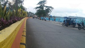 Road along Baybay boulevard in Borongan City by Michael Agustin. (Eagle News Service)