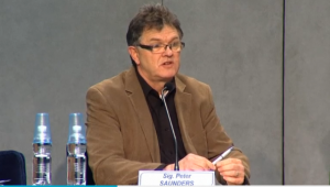 Peter Saunders, a British member of a Vatican advisory commission on sexual abuse, has left the group a move seen as an embarrassment for the papacy. (Photo grabbed from Reuters video/Courtesy Reuters)